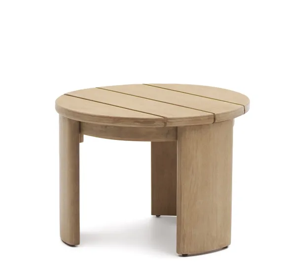 Приставной столик Xoriguer Ø60х43 см из массива эвкалипта