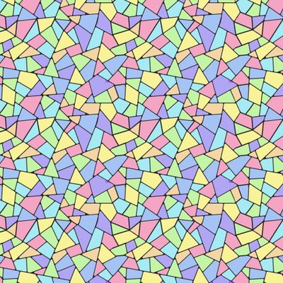 Stained glass (pastel)