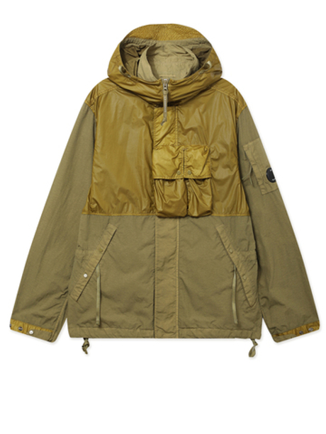 Мужская Куртка Flatt Nylon Mixed Hooded Lens