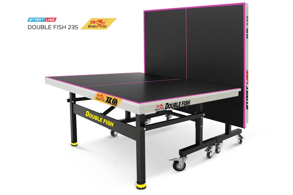 Стол теннисный Double Fish 235 черный