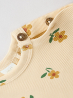 Лонгслив и брюки в комплекте для малышей Next E66-457, Светло-желтый