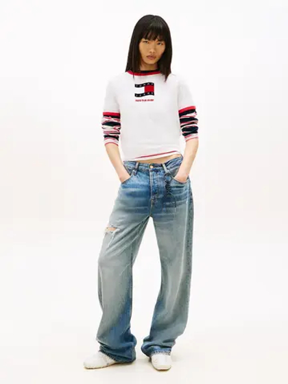 Футболка женская TOMMY JEANS TJW REG NOVELTY RING