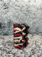 Хомут HIPExtreme H5 SCS 31.8 мм, 4 болта, черный/красный