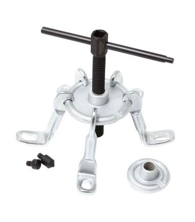 Съемник ступицы сборный механический с креплением на болты (?110-160мм, 5 сменных лап) Forsage F-659200M