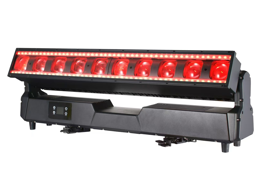 ST1060 — Zoom LED Pixel Strip Moving Wash 10×60 Вт + 120×1 Вт RGBW/RGBA с зумом 2.8°-31°