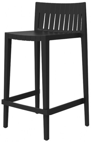 Стул пластиковый полубарный Spritz Basic