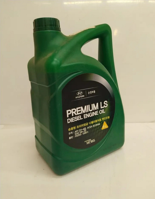 Масло моторное полусинт. для дизел. дв (без саж. ф) Premium LS Diesel SAE 5W-30 CH-4 (6л.)
