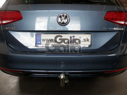 Фаркоп оцинкованный Galia V081A для Volkswagen Passat B8 седан/универсал 08/2014-, в т.ч. Alltrack B8 2015-, Skoda Superb 3 седан/универсал 03/2015-(паспорт и сертификат в комплекте)(без электрики)