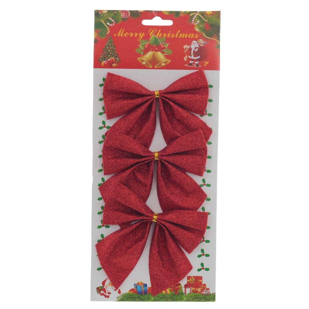 GAEM Набор из 3шт Изделие декоративное "Бант", L13,5 W1 H29 см, 5в.