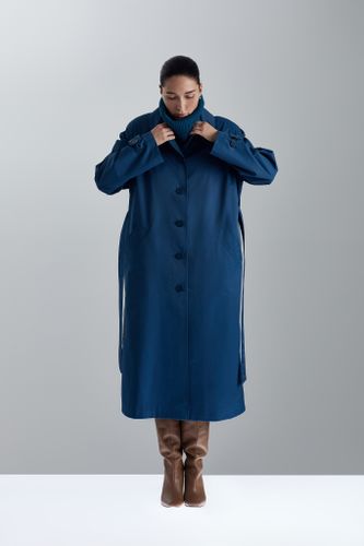 Тренч однобортный