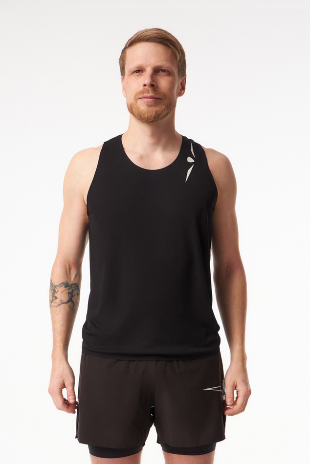 МАЙКА МУЖСКАЯ ROAD VEST | BLACK