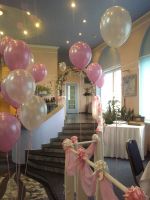 Свадебное оформление воздушными шарами