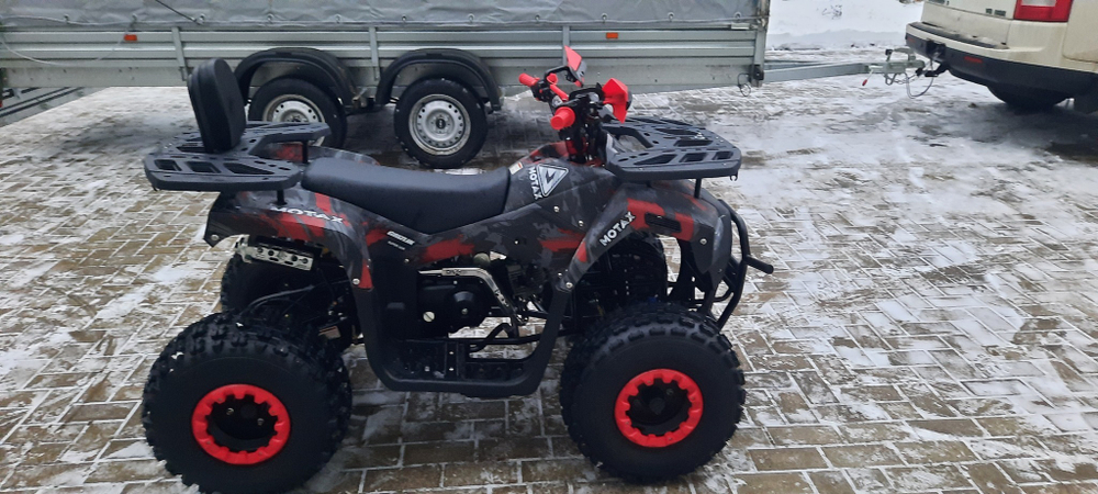 Квадроцикл MOTAX Grizlik Super Lux 125cc (2024). БУ - тест-драйв