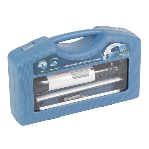 Телескоп-рефрактор Veber 360/50 в кейсе