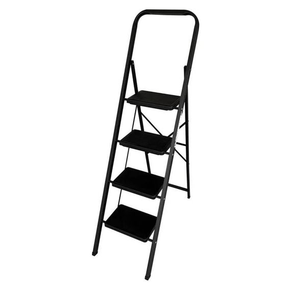 Стремянка стальная Алюмет односекционная 4 ступени (804)