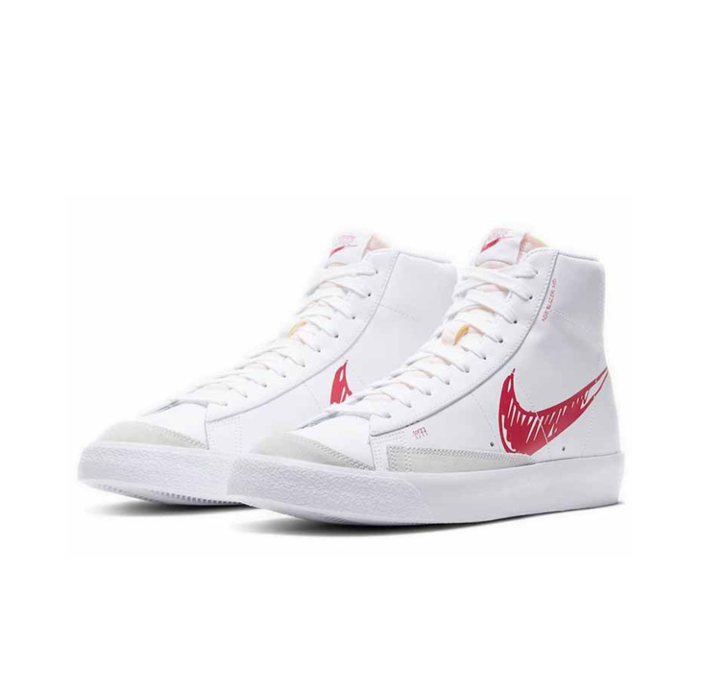 Nike Blazer Mid 77 Vintage Sketch Red CW7580 100 0 insneaker.ru