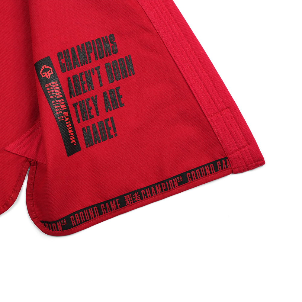 Кимоно Ground Game Champion 3.0 красное