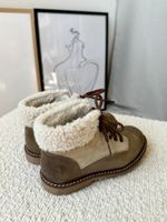 Утепленные кожаные ботинки Bonpoint, 29