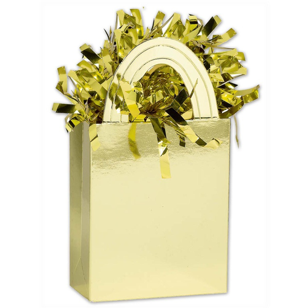 Грузик для шара Сумочка 160гр (Золотой)