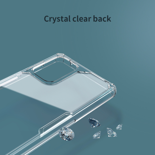 Усиленный прозрачный чехол от Nillkin для телефона Xiaomi Redmi K50 и K50 Pro, серия Nature TPU Pro Case