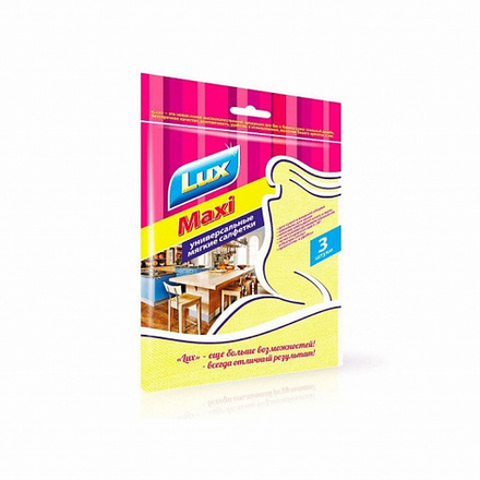 PRETTY HOUSE салфетка унив. мягкие МАКСИ 3шт