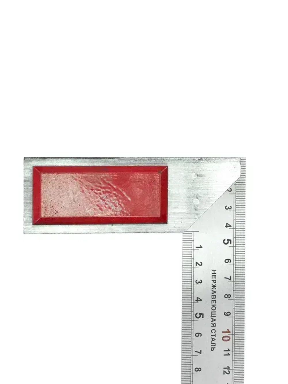 Угольник строительный разметочный 250 мм Политех Инструмент