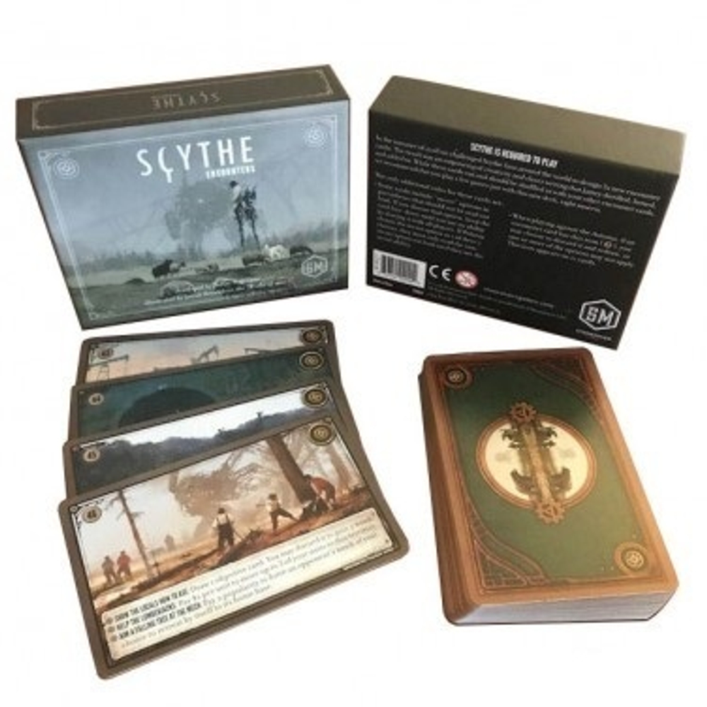 Набор карт приключений для игры «Серп» на английском языке (Skythe Encounters)