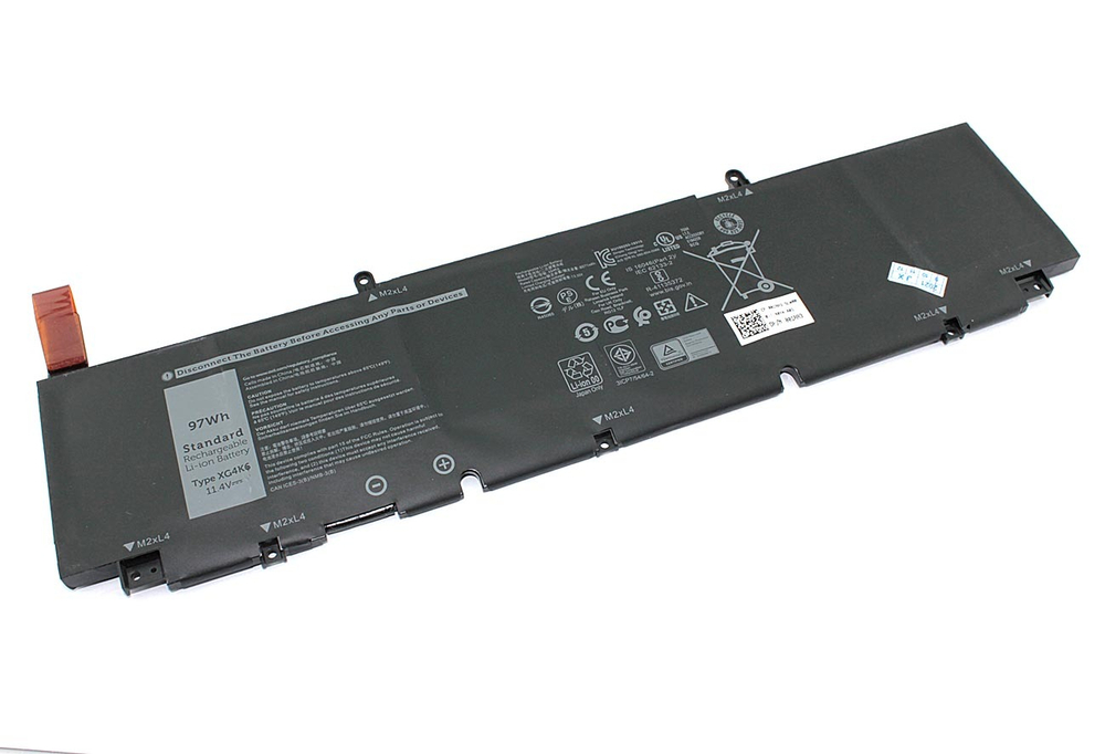 Аккумуляторная батарея для ноутбука Dell Precision 5750 (XG4K6) 11.4V 8071mAh