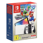 Портативная игровая консоль Nintendo Switch (OLED-модель) и игра Super Mario Bros. Wonder