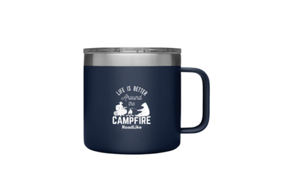 Термокружка RoadLike Camp 415мл, синий