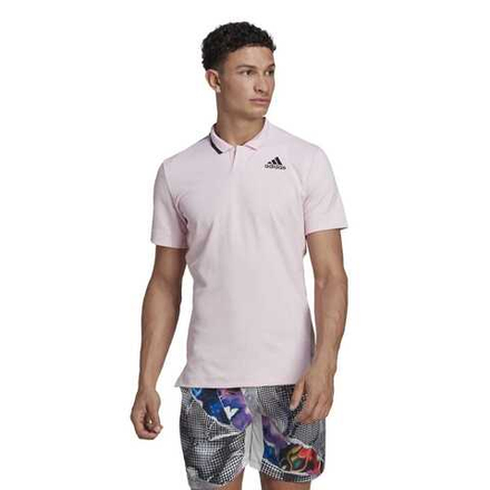 Теннисное поло Adidas US Series Polo - clear pink