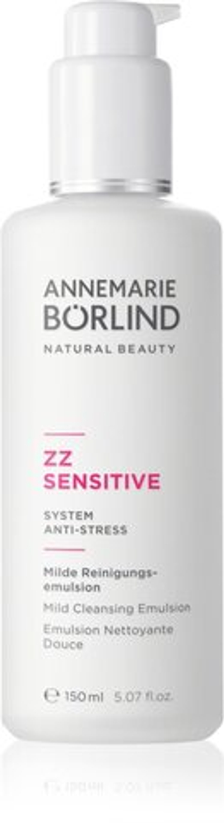 ANNEMARIE BÖRLIND ZZ SENSITIVE - нежная очищающая эмульсия /   150  ml  / GTIN 4011061008641