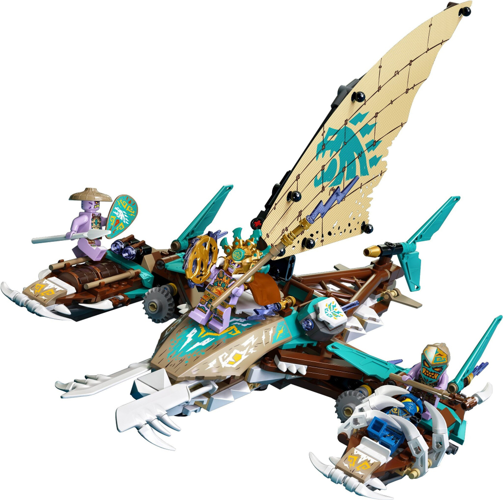 Конструктор LEGO Ninjago 71748 Морская битва на катамаране