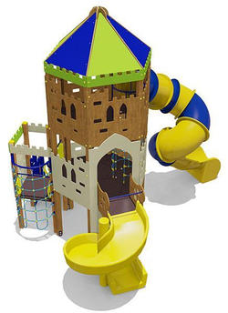 Игровой комплекс 07118 для детей 6-12 лет для уличной площадки