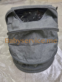 Капюшон Carrello Bravo серый