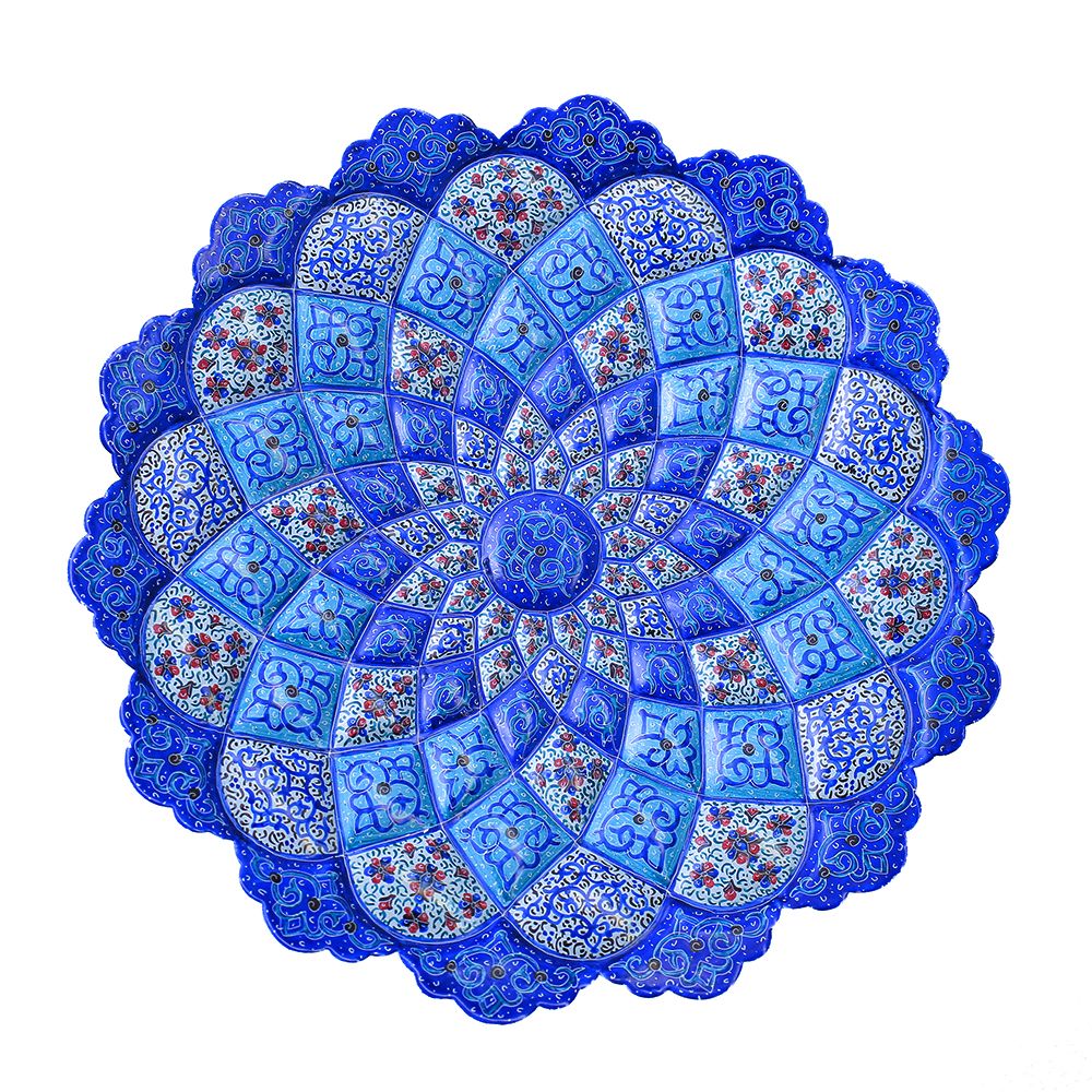 Тарелка минакари ручной работы из Исфахана 270320266 Иран