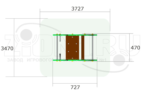 Качалка на пружине «Черепаха У1»