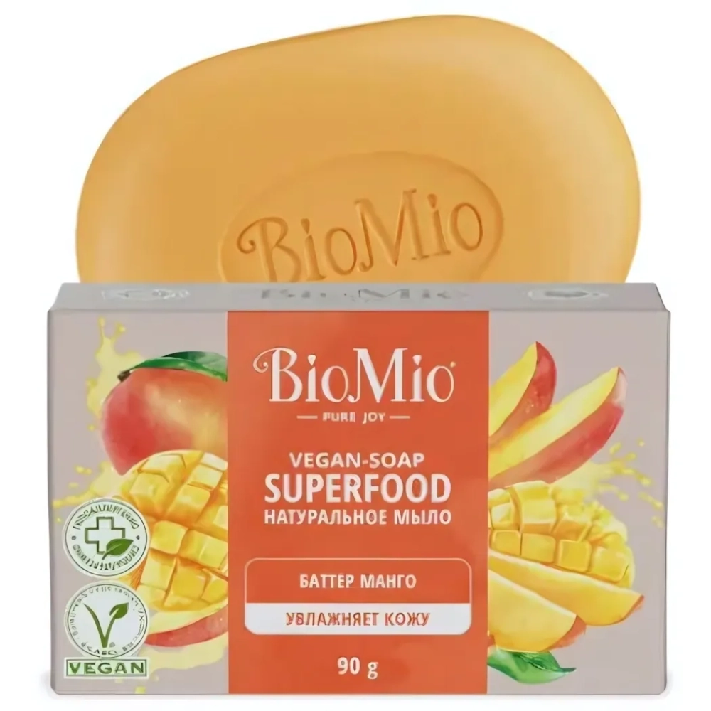 Натуральное мыло BioMio BIO-SOAP МАНГО 90г