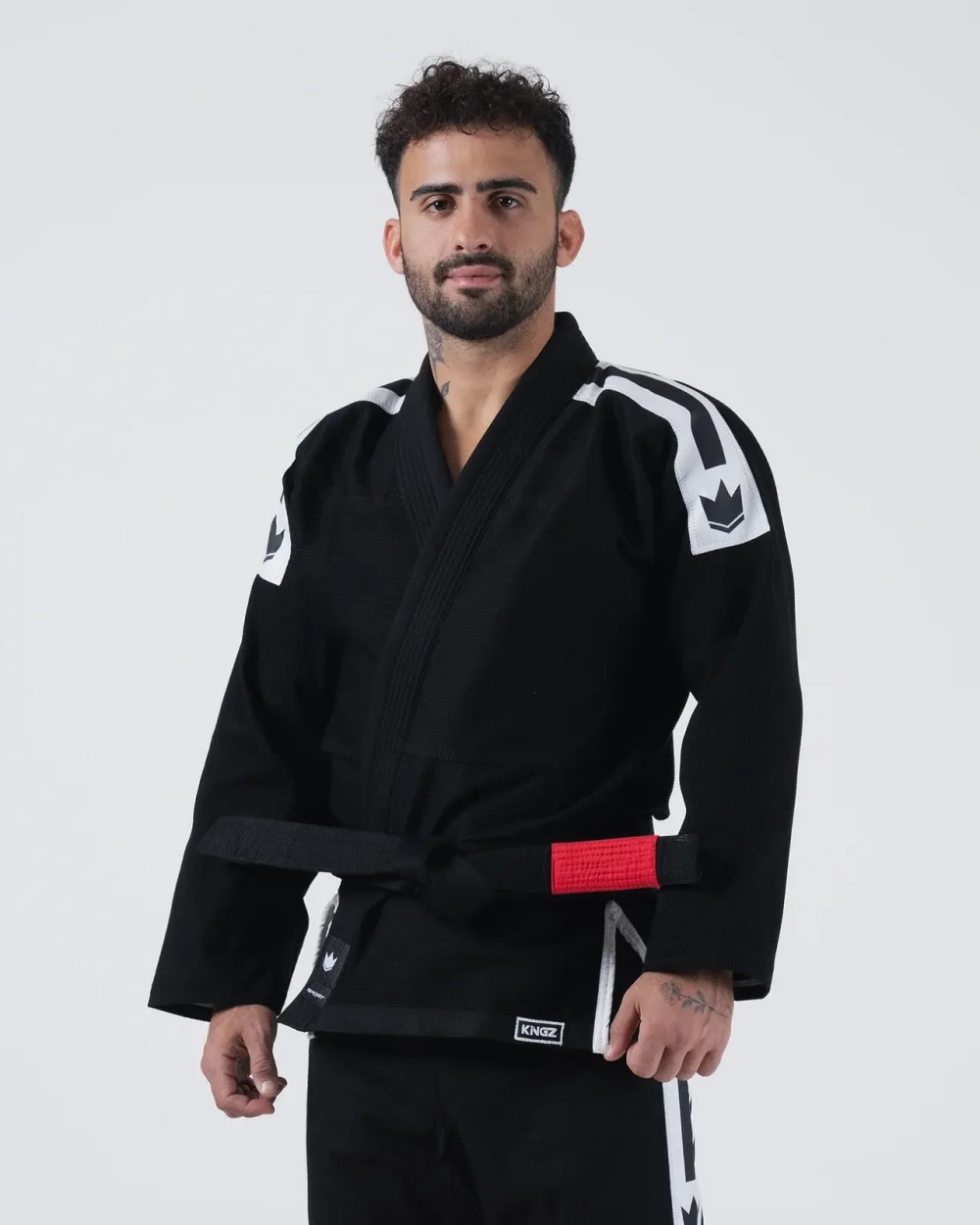 Кимоно KINGZ Sport Jiu Jitsu чёрное