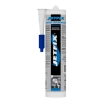 JETFIX Герметик силиконовый универсальный 280мл (Белый, RAL 9010)