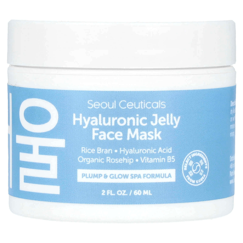 SeoulCeuticals, Маска для лица с гиалуроновым желе, 60 мл (2 жидк. унц.)
