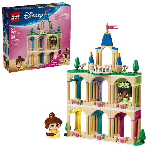 Конструктор LEGO Disney 43291 Mini Belle & Tiana with Castle