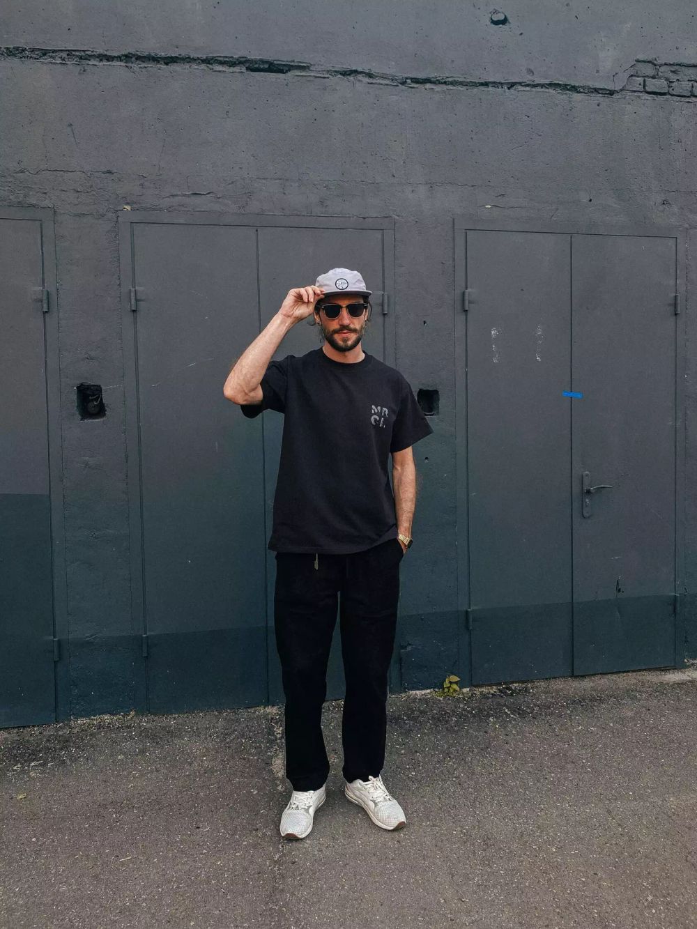 Футболка Miracle Apparel Heavy Soft Black Flame Графит