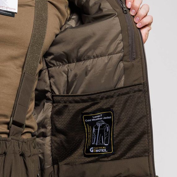 Костюм зимний тактический Gongtex LEVEL 7, олива