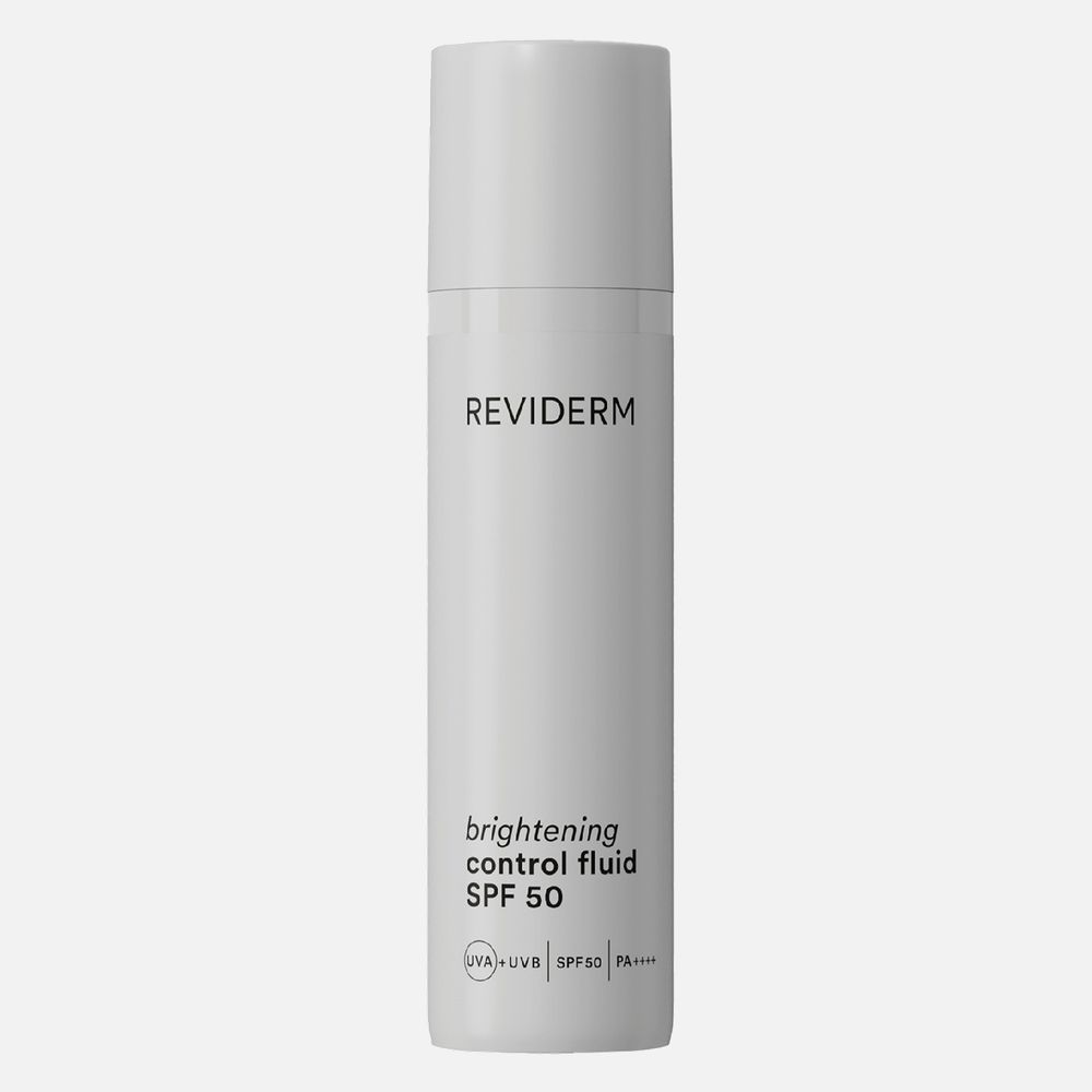 REVIDERM Brightening control fluid SPF 50 Легкий крем для коррекции и выравнивания тона кожи SPF 50, 50 мл REVIDERM Brightening control fluid SPF 50 Легкий крем для коррекции и выравнивания тона кожи SPF 50, 50 мл