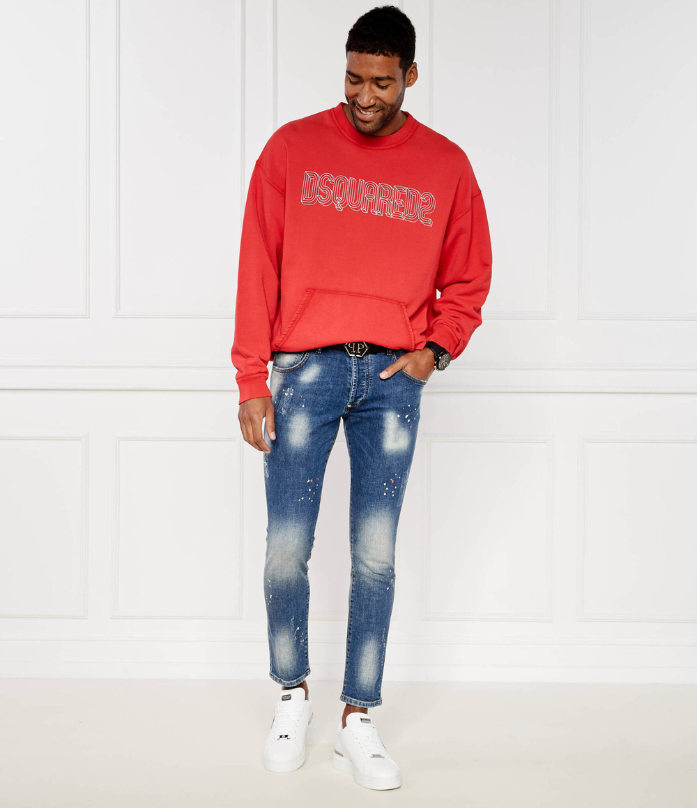 Джинсы Lion Circus Philipp Plein - темно-синий(MDT3750 PDE004N)