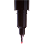 Маркер перманентный двухсторонний Berlingo "Multiline PE55" красный, пулевидный, 0,5/1мм