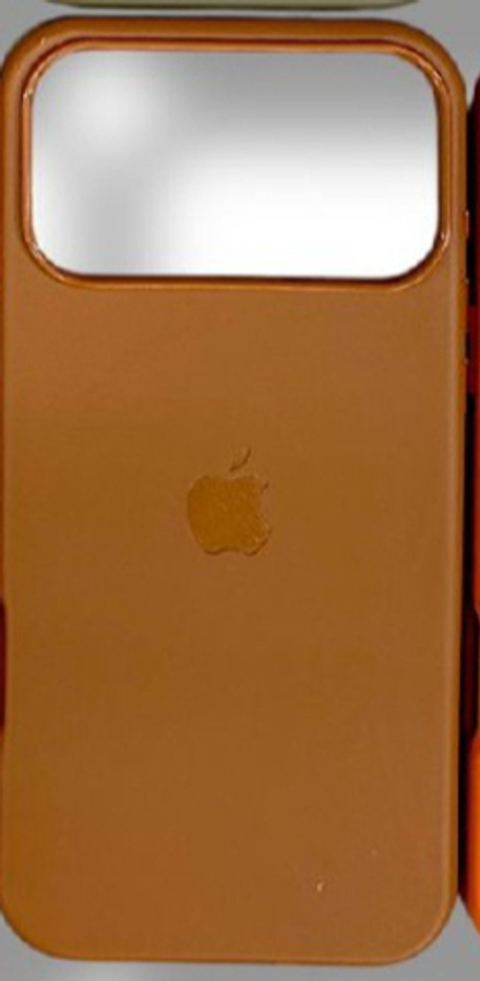 Leather Case без кнопки для iPhone 17