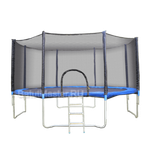 Батут с сеткой и лестницей, диаметр 14 фт, B-15284
