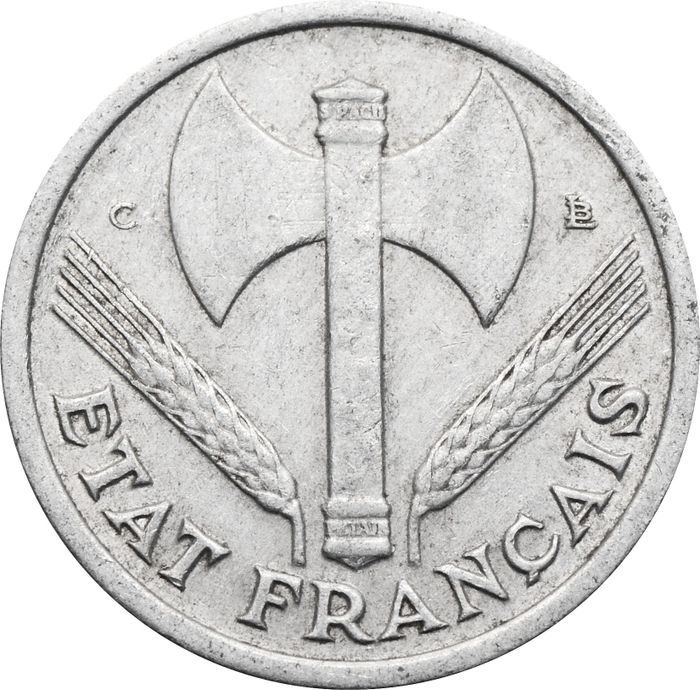 1 франк 1944 Франция XF